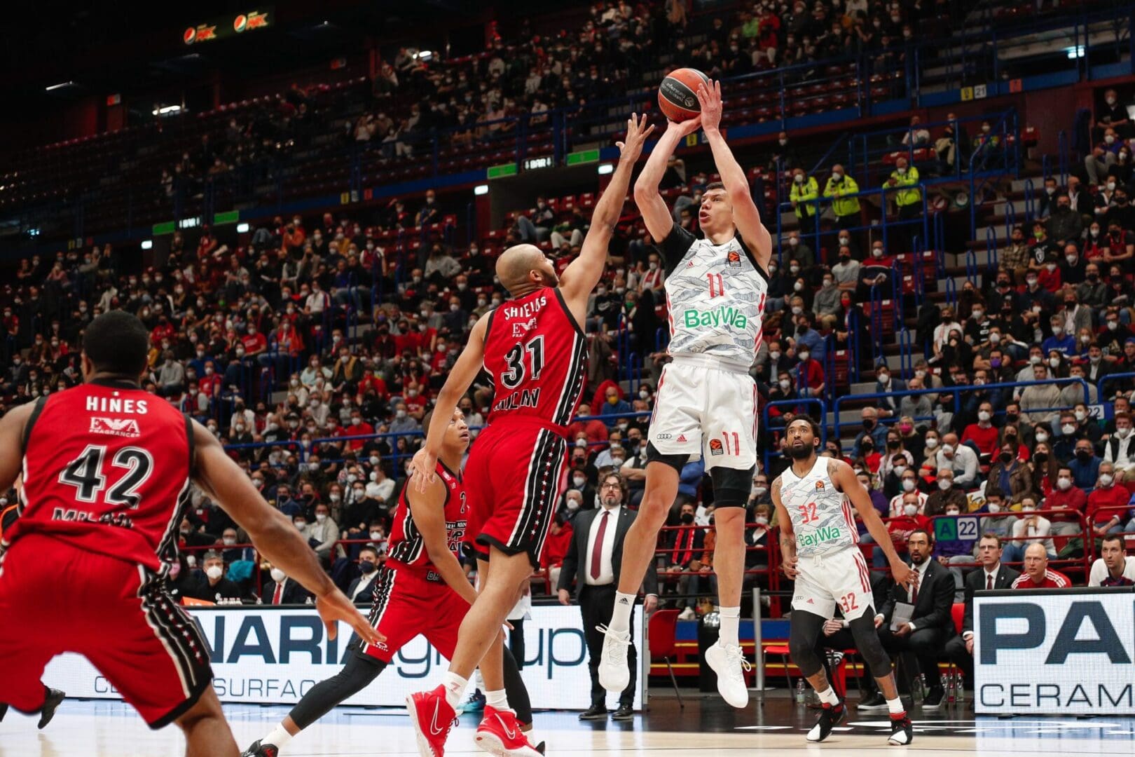 Italy,,Milan,,03,29,2022:,Vladimir,Lucic,(bayern,Forward),Mid